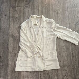 LC Lauren Conrad Cream Blazer